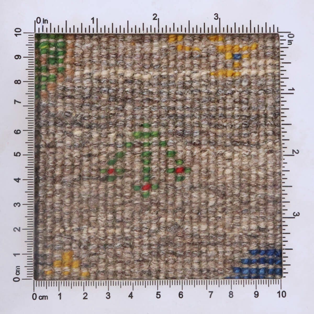 ギャッベ(ギャベ)カシュクリ 93×93cm(HM-70088)