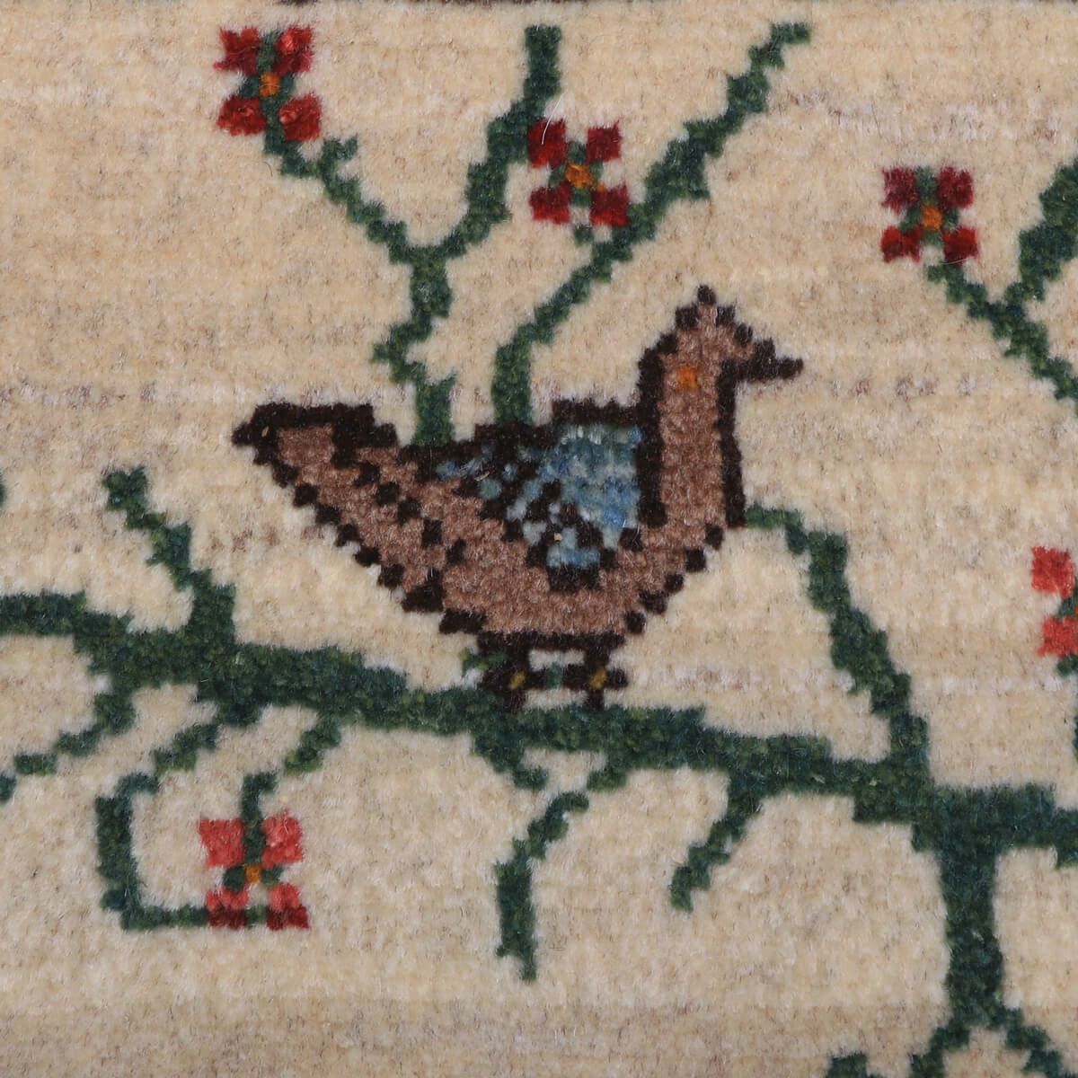 ギャッベ(ギャベ)カシュクリ 93×93cm(HM-70091)