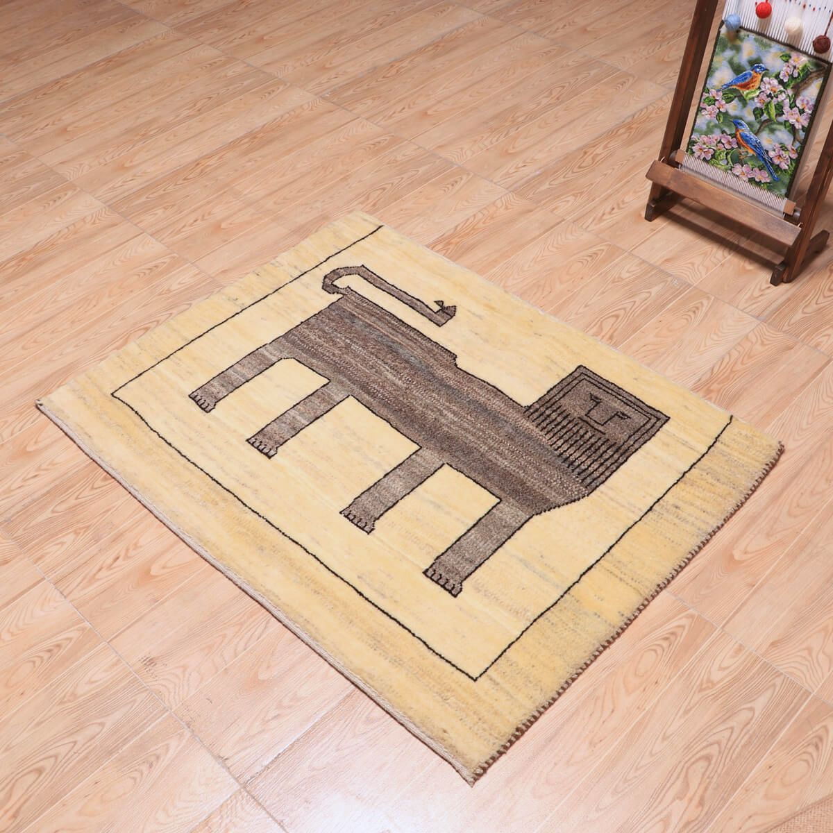 ギャッベ(ギャベ)カシュクリ 148×97cm(HM-70100)