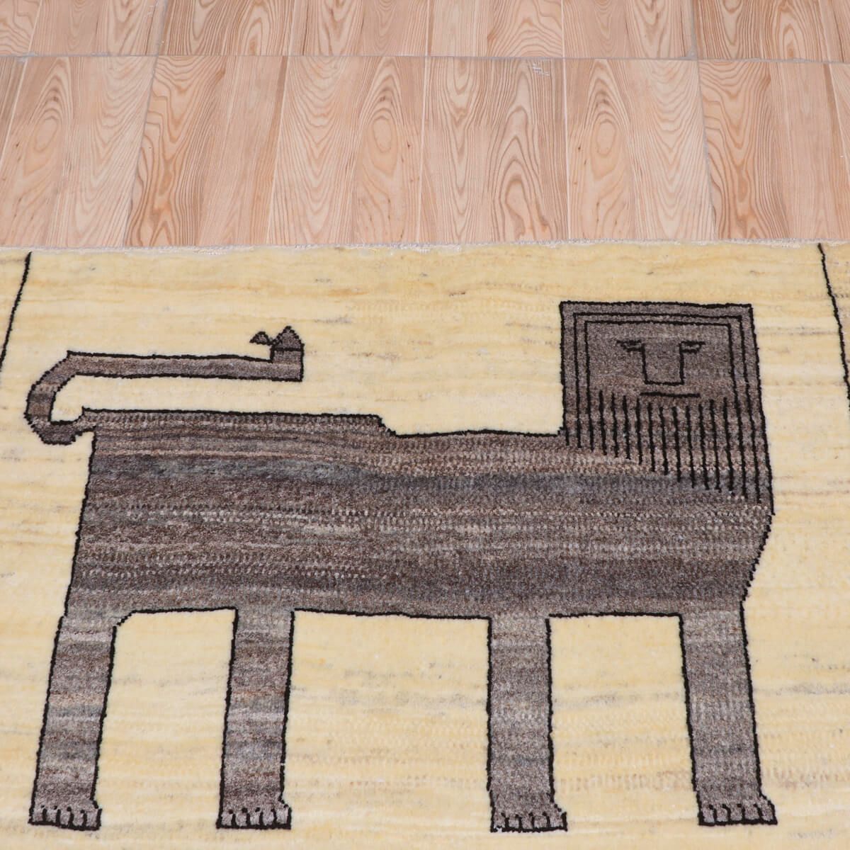 ギャッベ(ギャベ)カシュクリ 148×97cm(HM-70100)