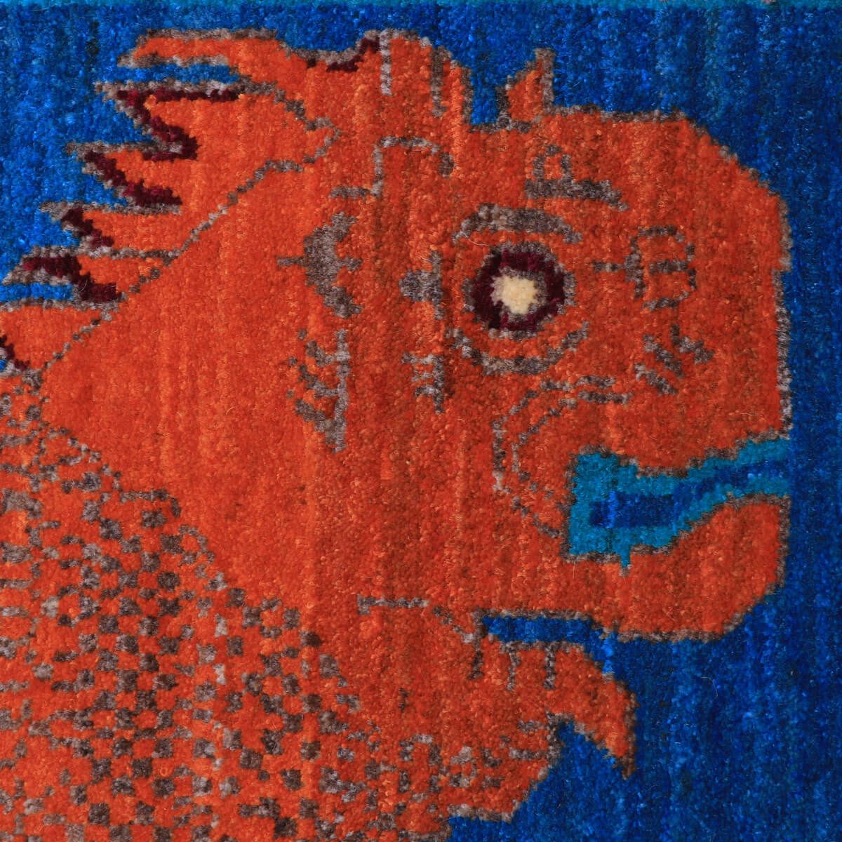 ギャッベ(ギャベ)カシュクリ 147×100cm(HM-70134)