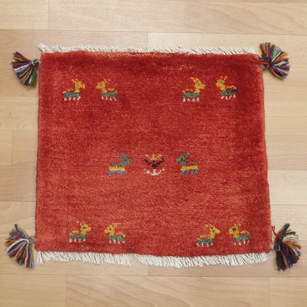【2枚で46,000円】ギャッベ 40×47cm(HP-35507)