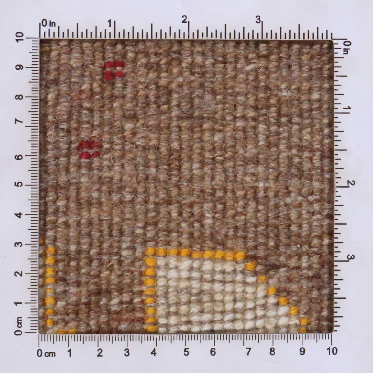 ギャッベ(ギャベ)カシュクリ 40×40cm(HP-70069)