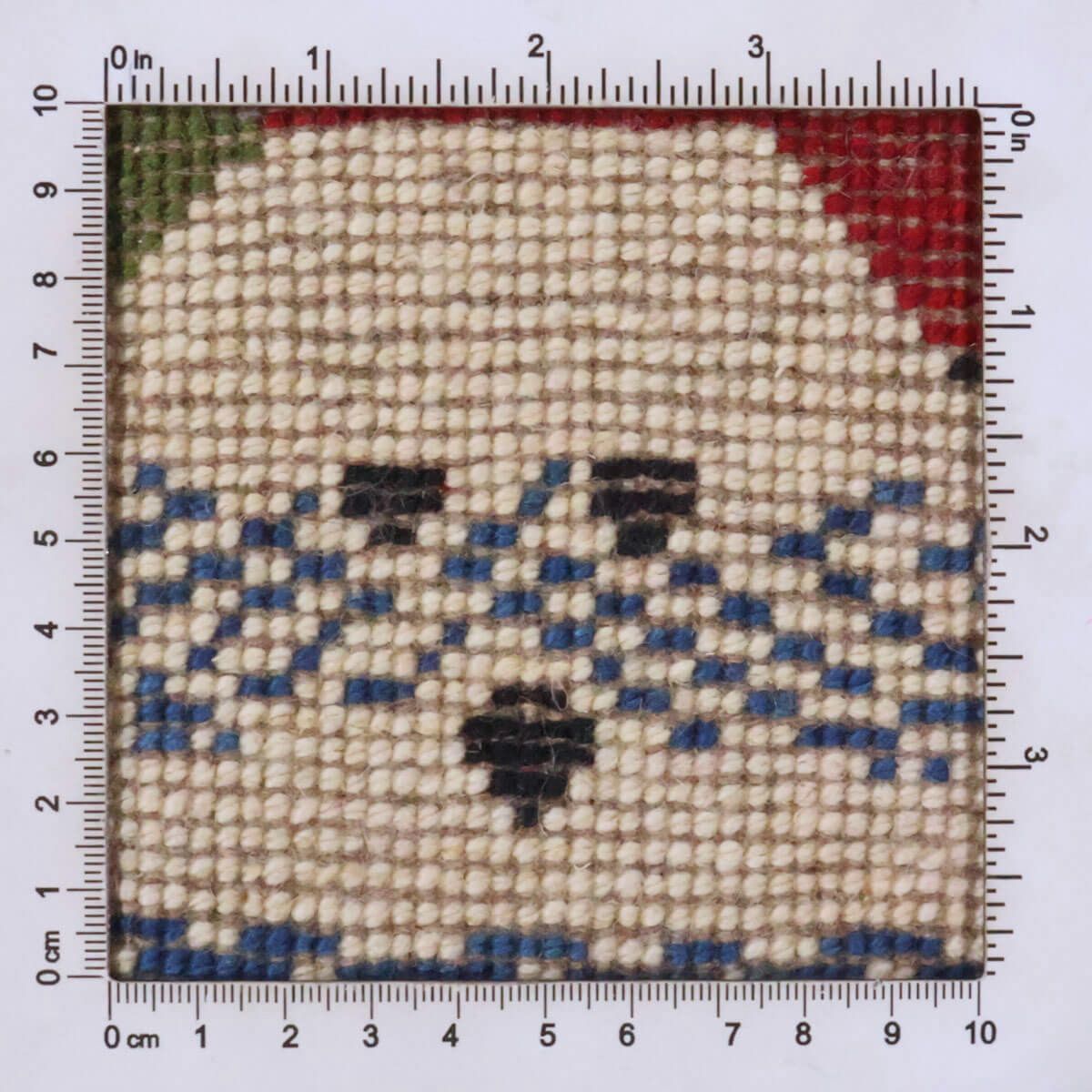 ギャッベ(ギャベ)カシュクリ 41×38cm(HP-70070)