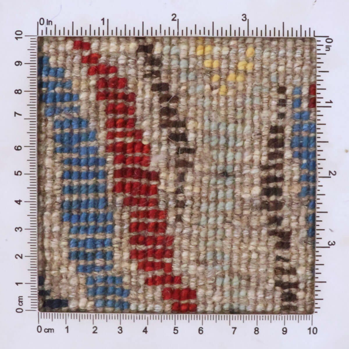 ギャッベ(ギャベ)カシュクリ 42×38cm(HP-70073)