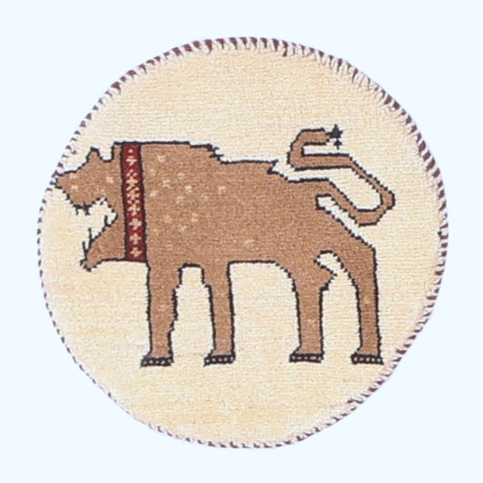 ギャッベ(ギャベ)カシュクリ 40×40cm(HP-70074)