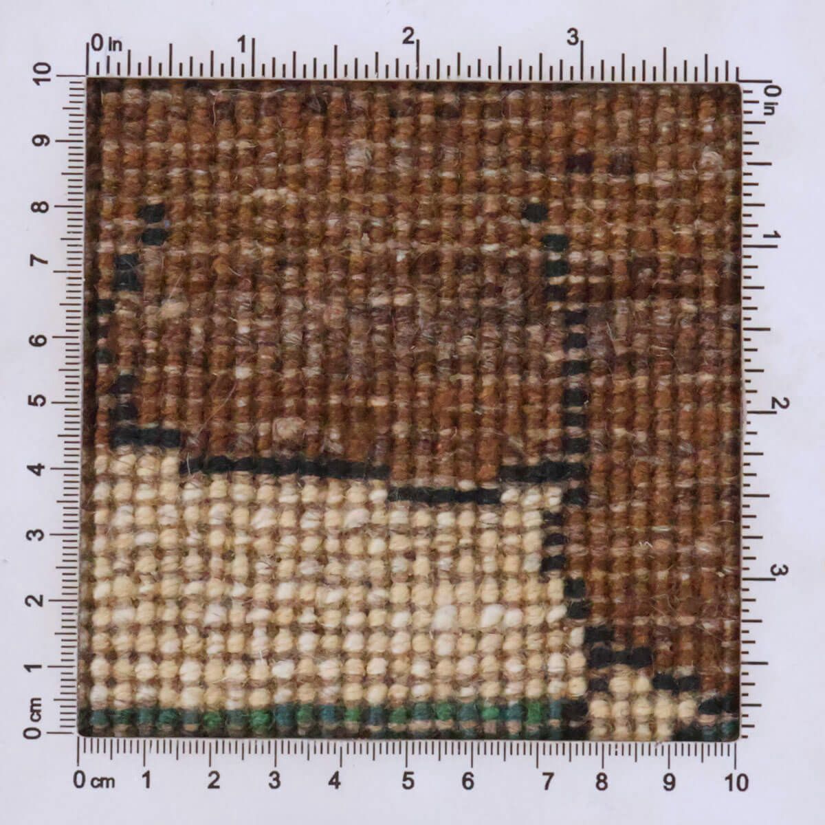 ギャッベ(ギャベ)カシュクリ 40×36cm(HP-70075)