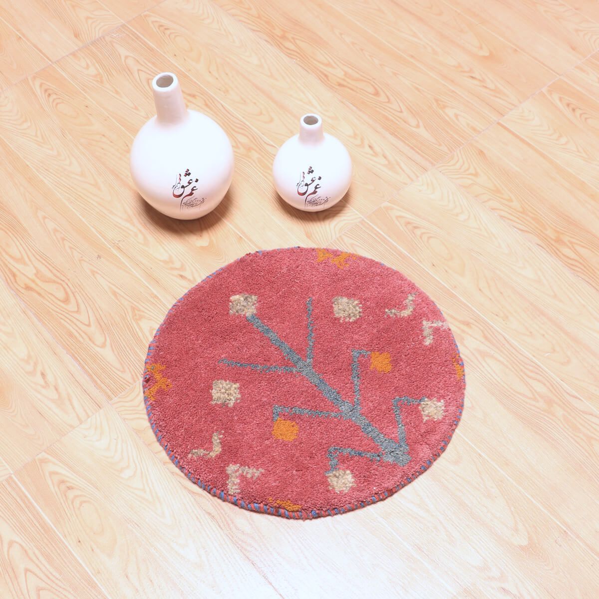 ギャッベ(ギャベ)カシュクリ 40×40cm(HP-70083)