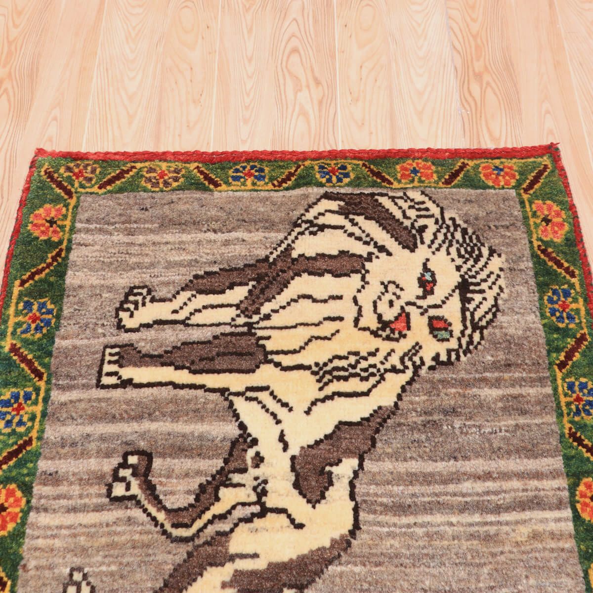 ギャッベ(ギャベ)カシュクリ 64×62cm(HP-70107)