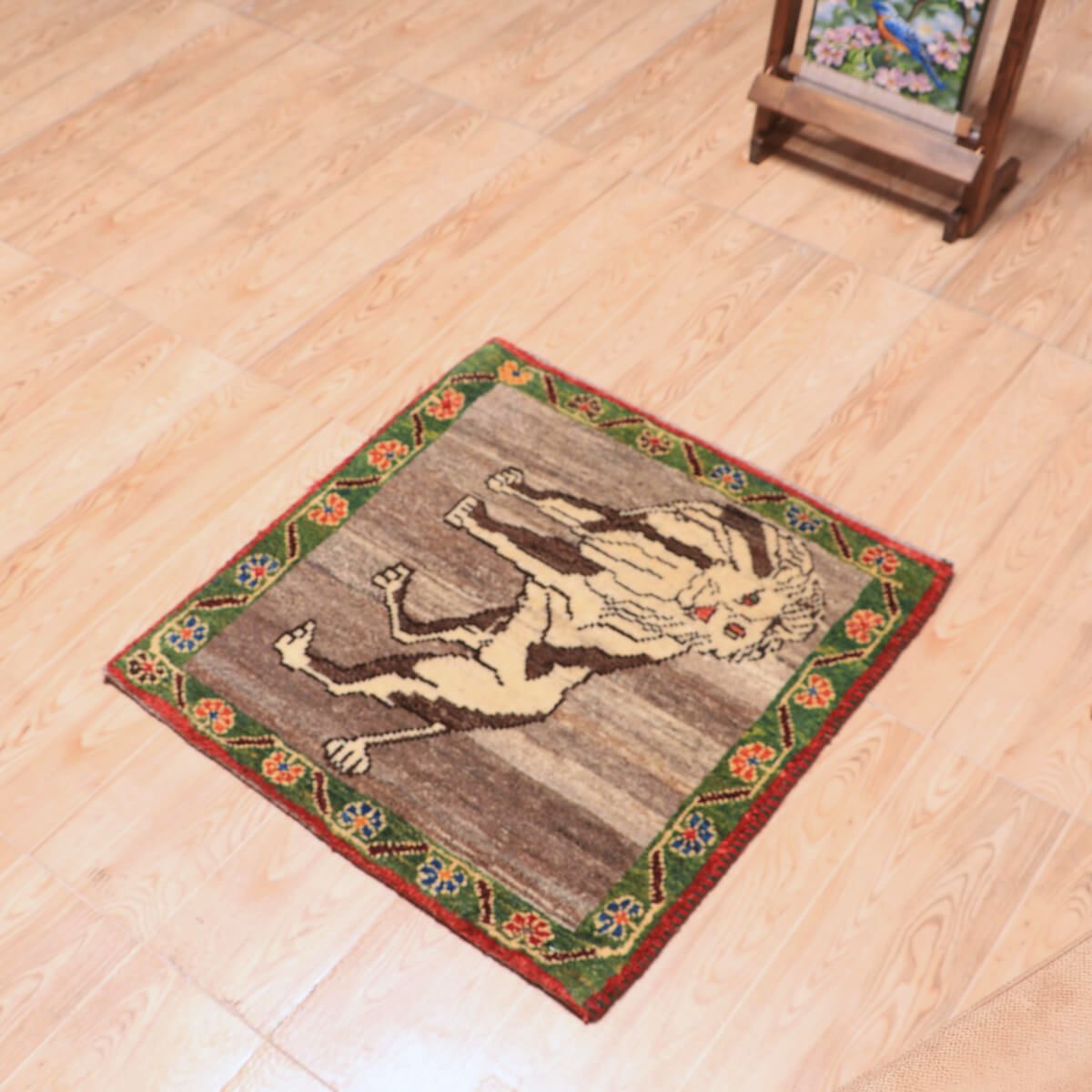 ギャッベ(ギャベ)カシュクリ 63×61cm(HP-70108)