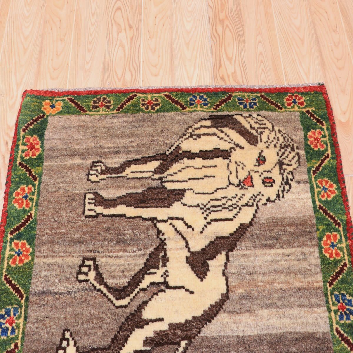 ギャッベ(ギャベ)カシュクリ 63×61cm(HP-70108)