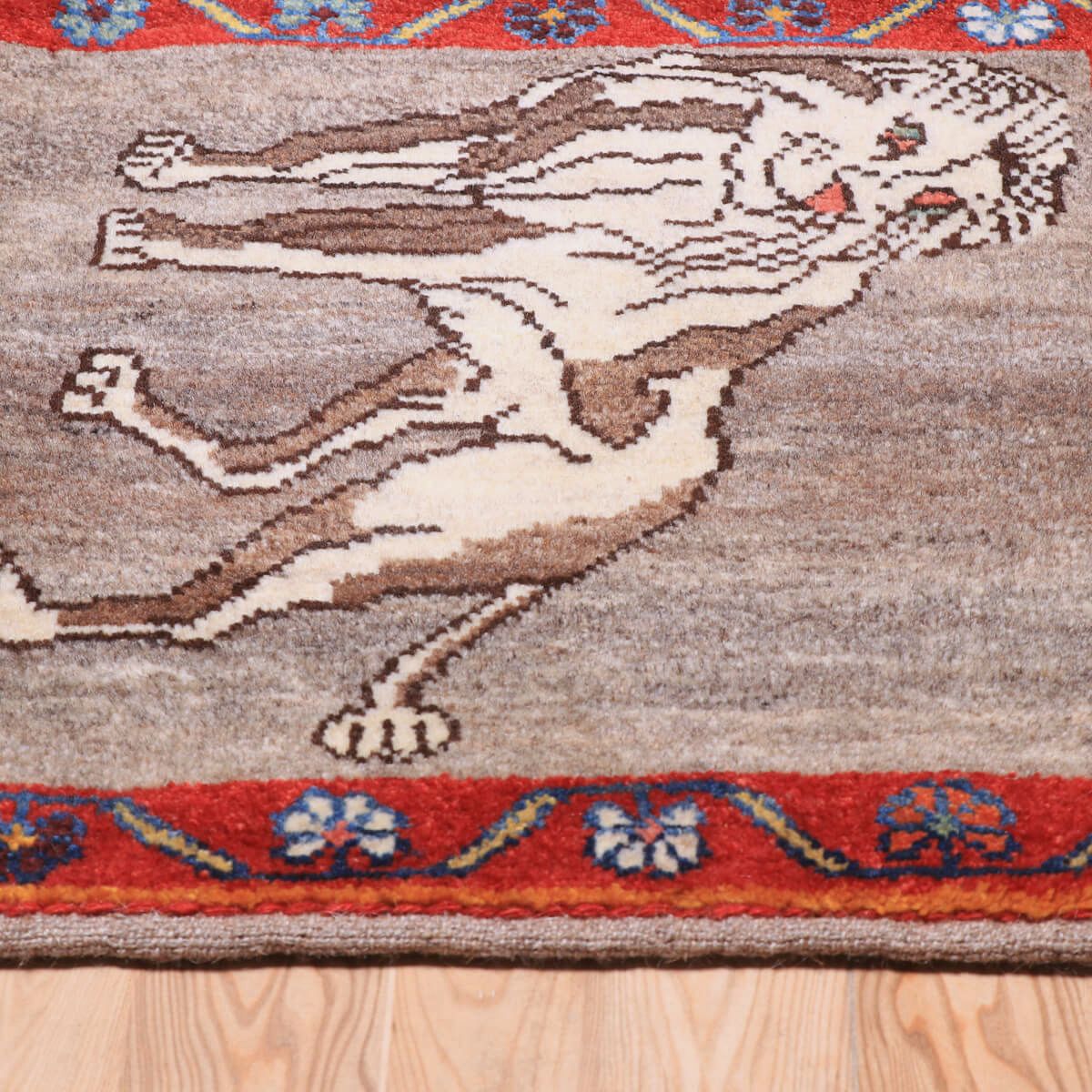 ギャッベ(ギャベ)カシュクリ 62×60cm(HP-70115)