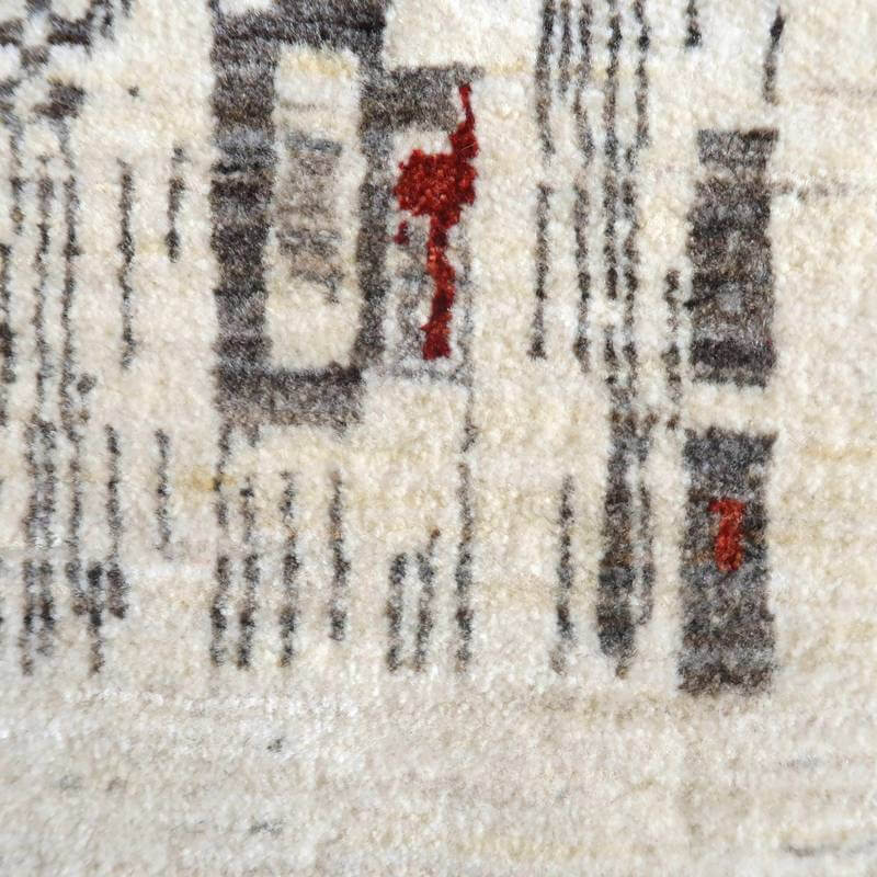 プレミアムギャッベ/ホシナマイ(ルリバフ) 146×45cm(HR-10931)