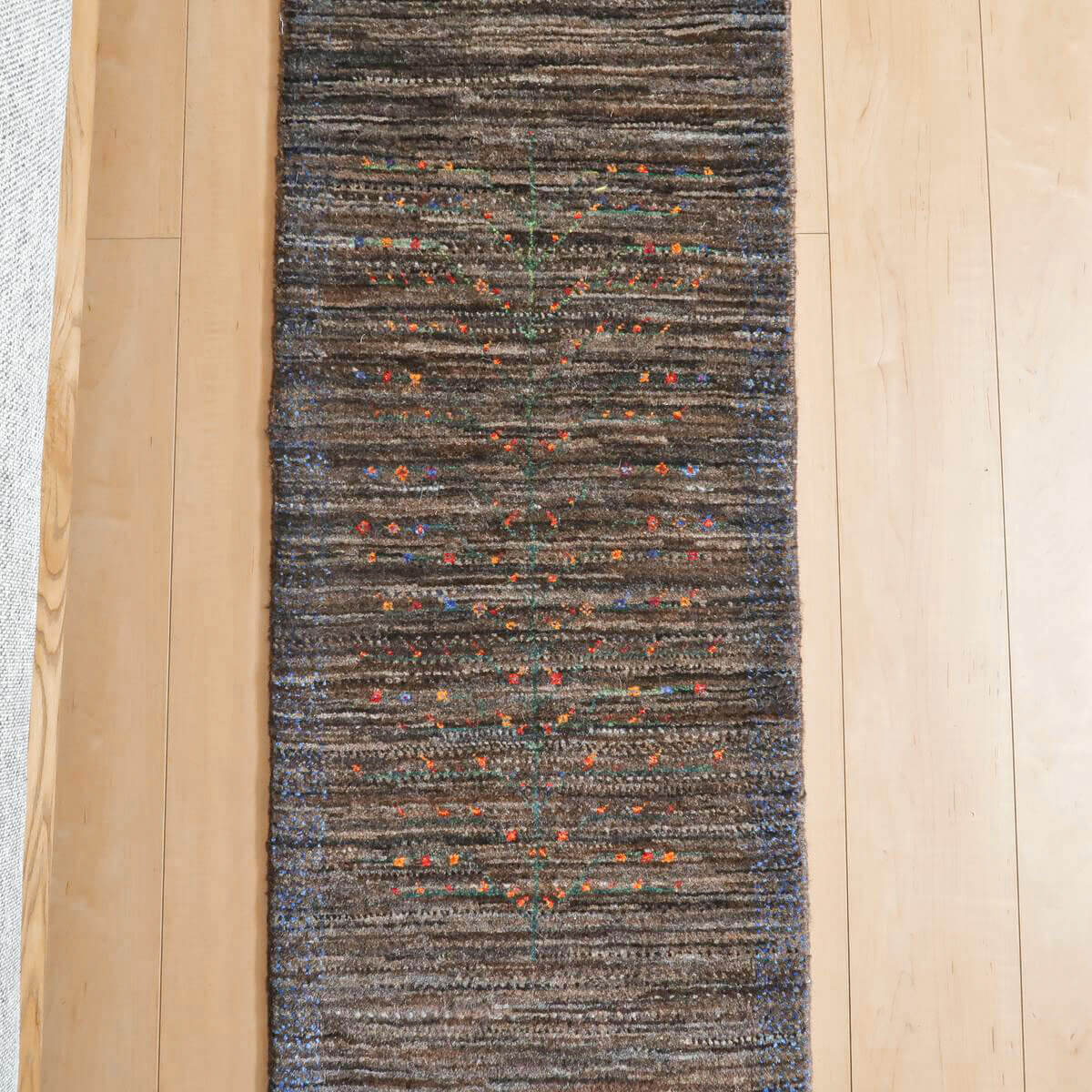 プレミアムギャッベ/ホシナマイ(カシュクリ) 123×48cm(HR-11135)