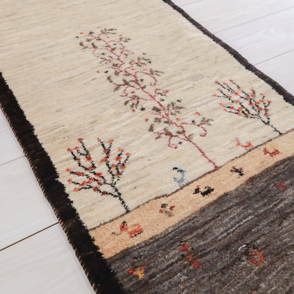 ギャッベ(カシュクリ) 139×54cm(HR-11819)