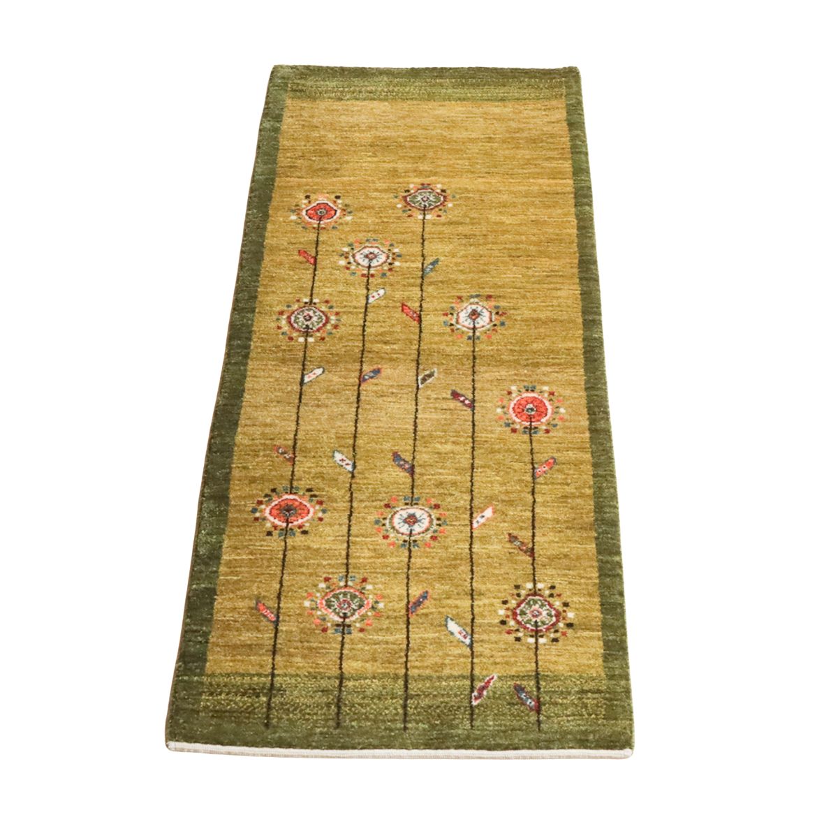 ギャッベ(ルリバフ) 150×56cm(HR-11841)
