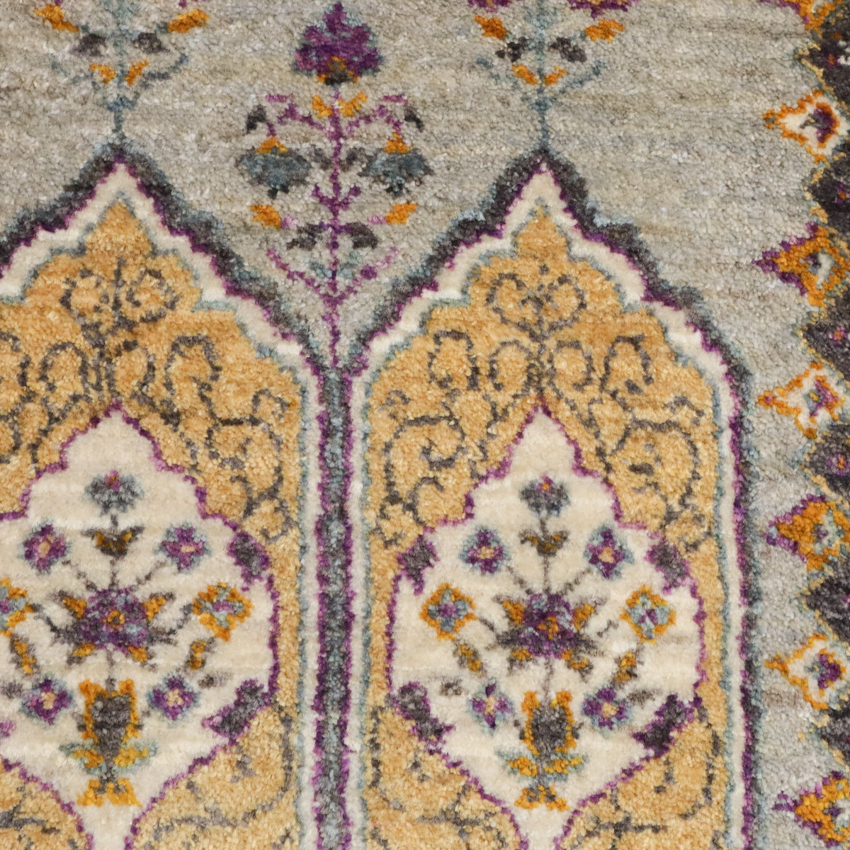 ギャッベ(ルリバフ) 147×52cm(HR-11843)