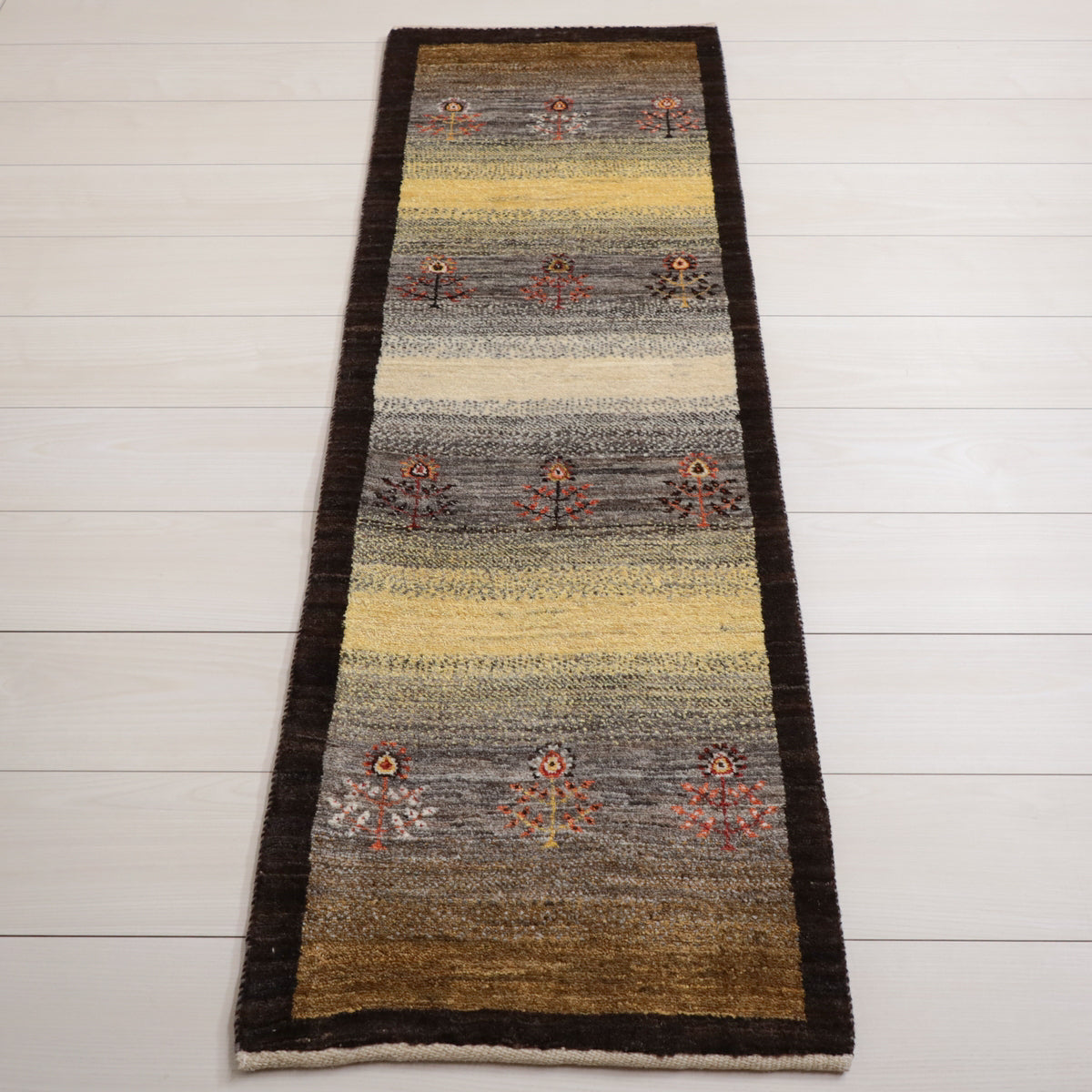 ギャッベ(カシュクリ) 150×51cm(HR-11864)