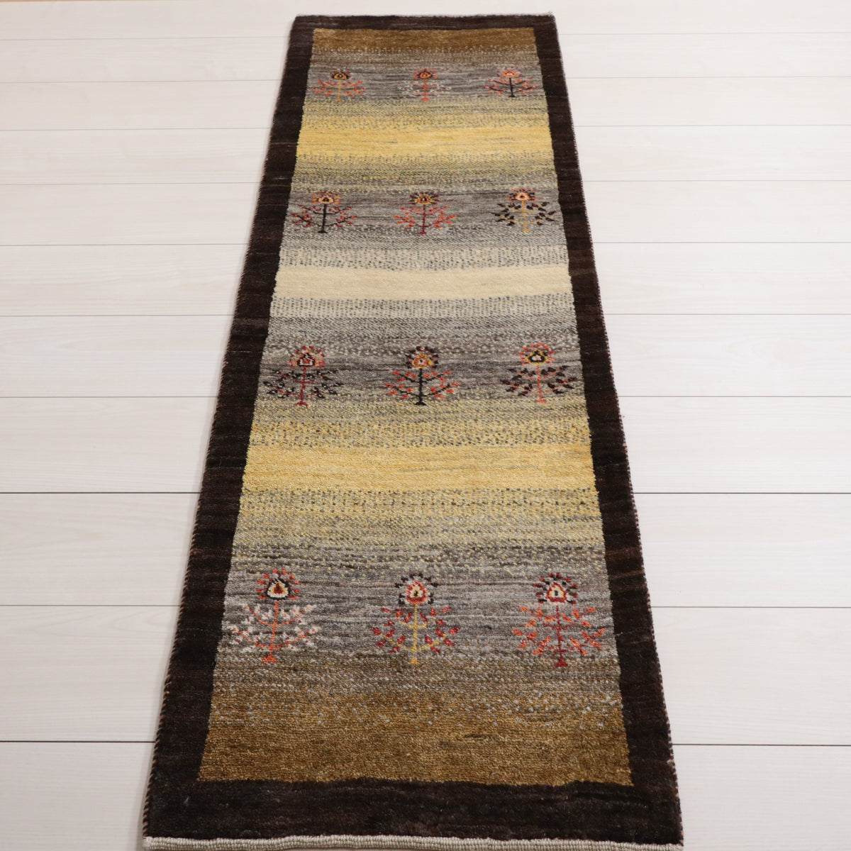 ギャッベ(カシュクリ) 154×52cm(HR-11866)