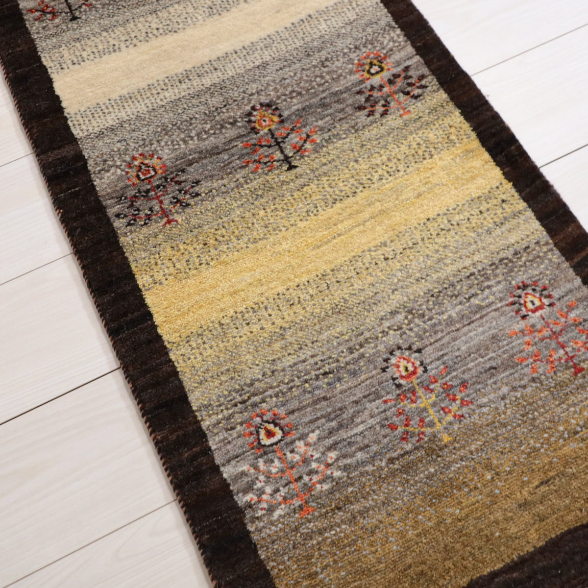 ギャッベ(カシュクリ) 154×52cm(HR-11866)