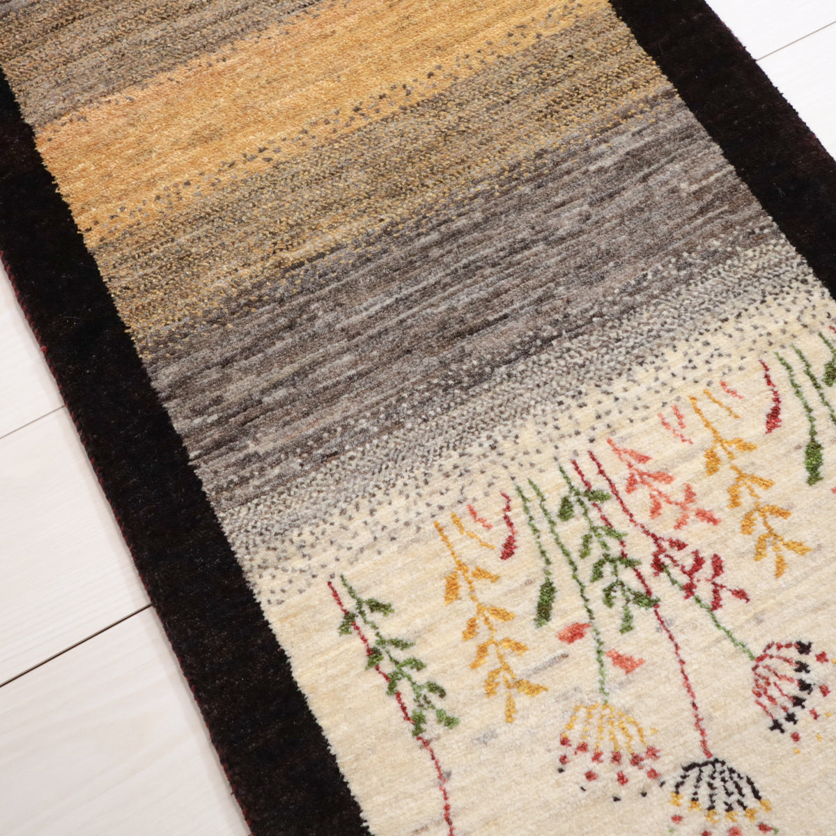 ギャッベ(カシュクリ) 147×56cm(HR-11867)