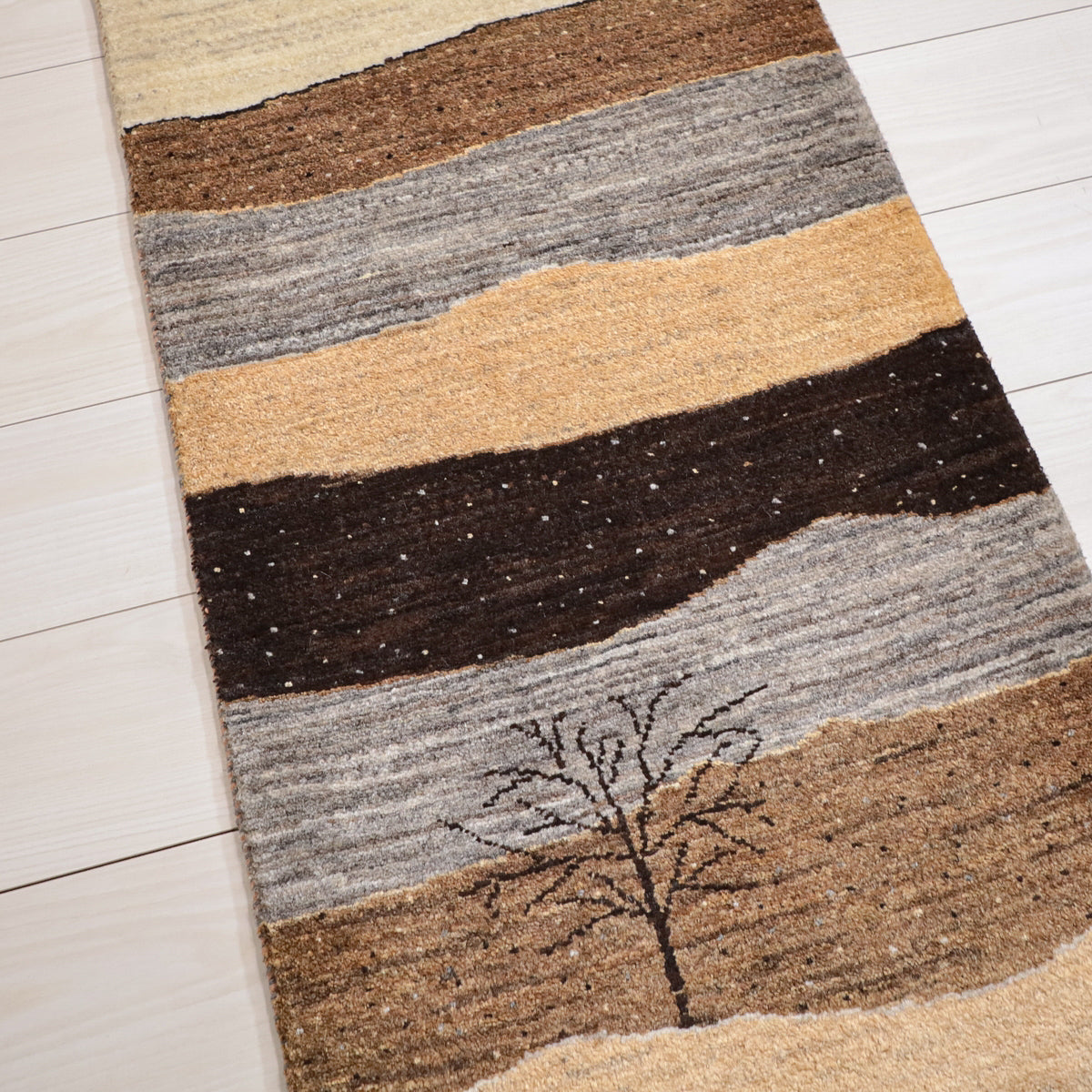 ギャッベ(カシュクリ) 148×55cm(HR-11868)