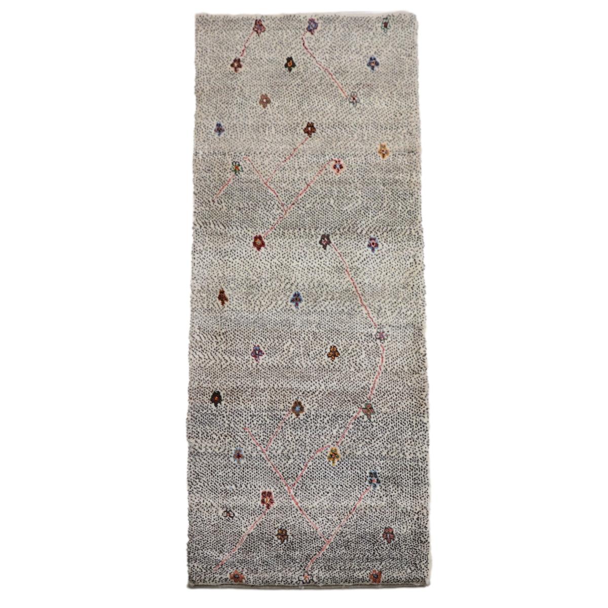 ギャッベ(ルリバフ) 145×58cm(HR-11987)