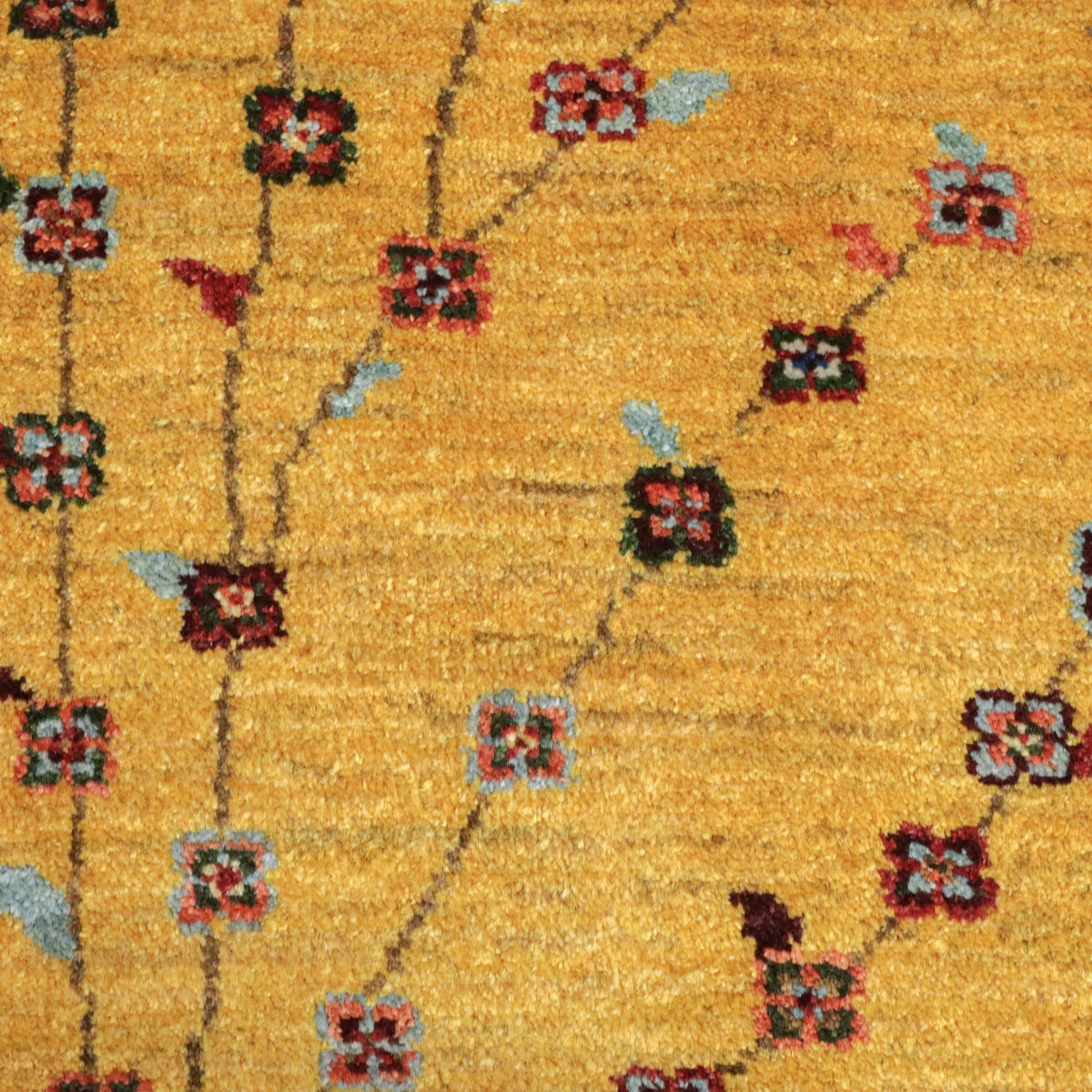 ギャッベ(ルリバフ) 208×80cm(HR-12029)