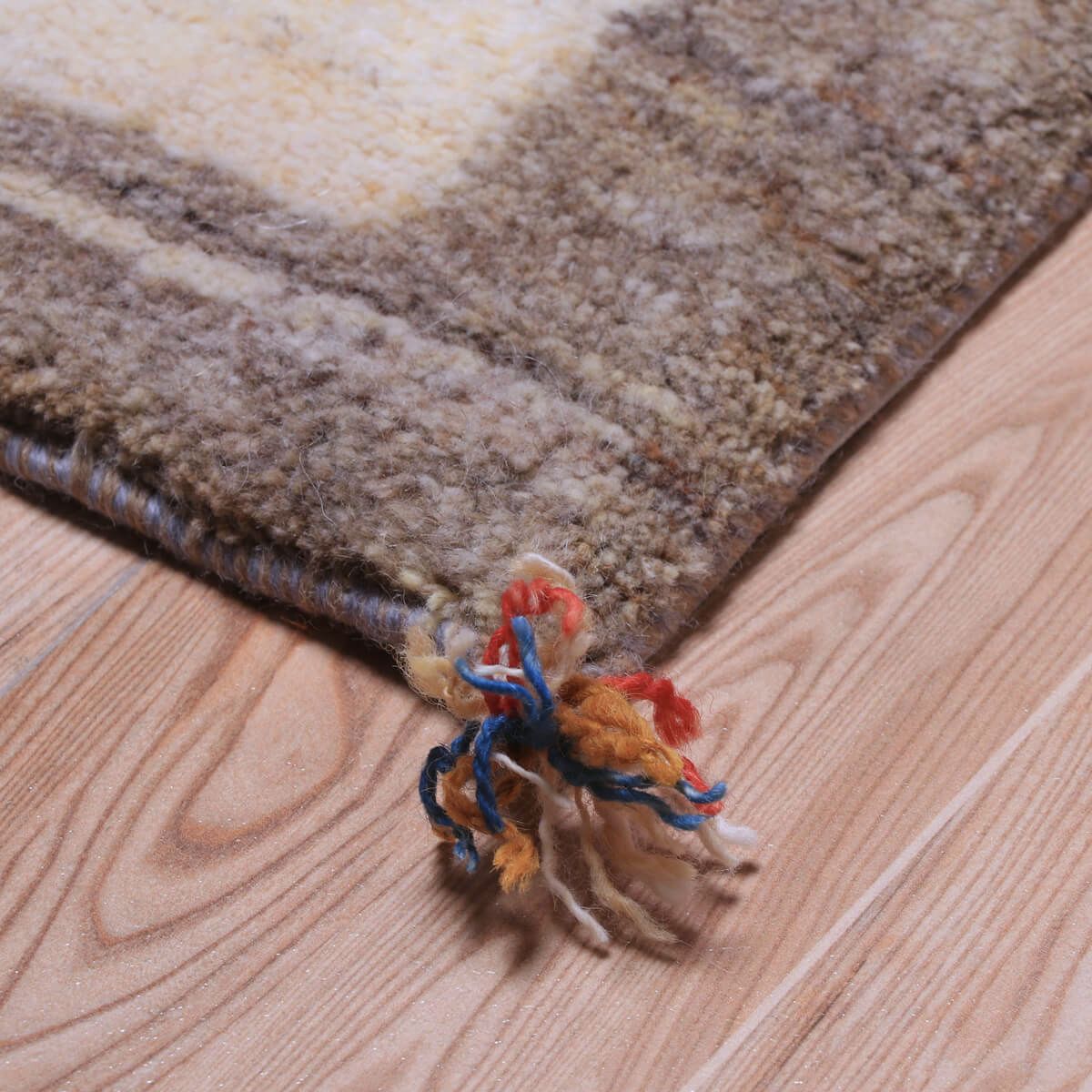 ギャッベ(ギャベ)カシュクリ 143×49cm(HR-70244)