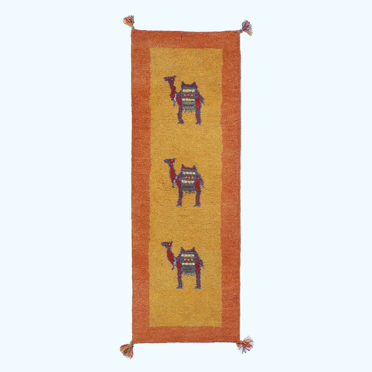 ギャッベ(ギャベ)カシュクリ 147×49cm(HR-70245)