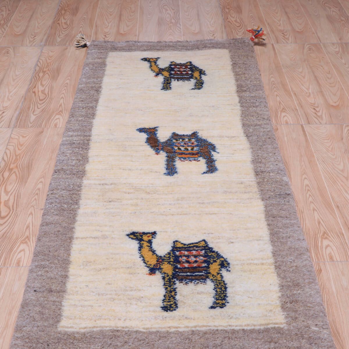 ギャッベ(ギャベ)カシュクリ 149×51cm(HR-70246)