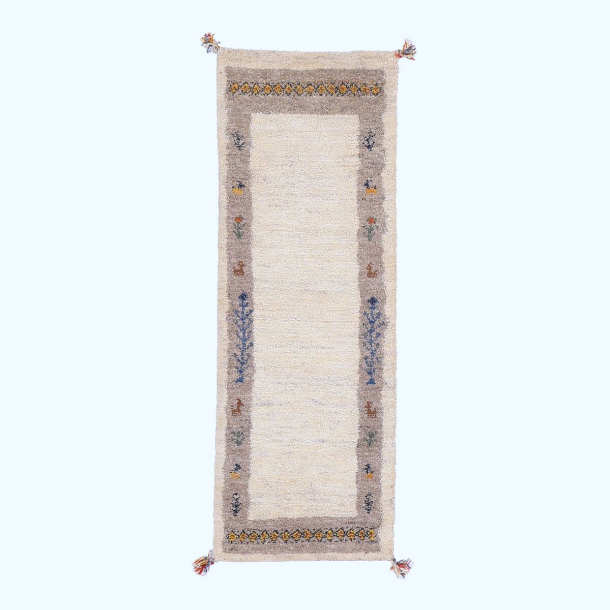 ギャッベ(ギャベ)カシュクリ 143×48cm(HR-70251)