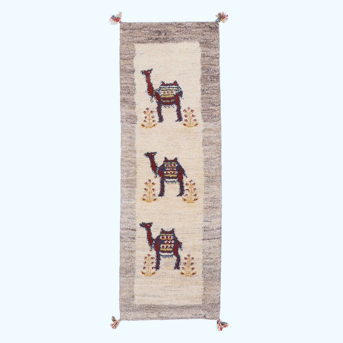 ギャッベ(ギャベ)カシュクリ 147×48cm(HR-70253)