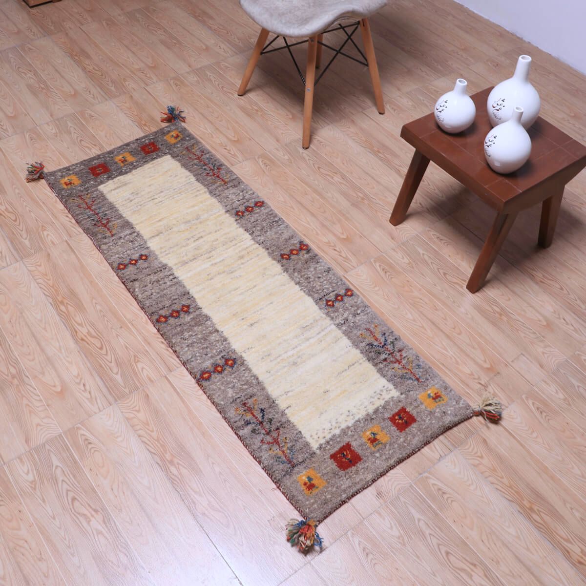 ギャッベ(ギャベ)カシュクリ 144×50cm(HR-70254)