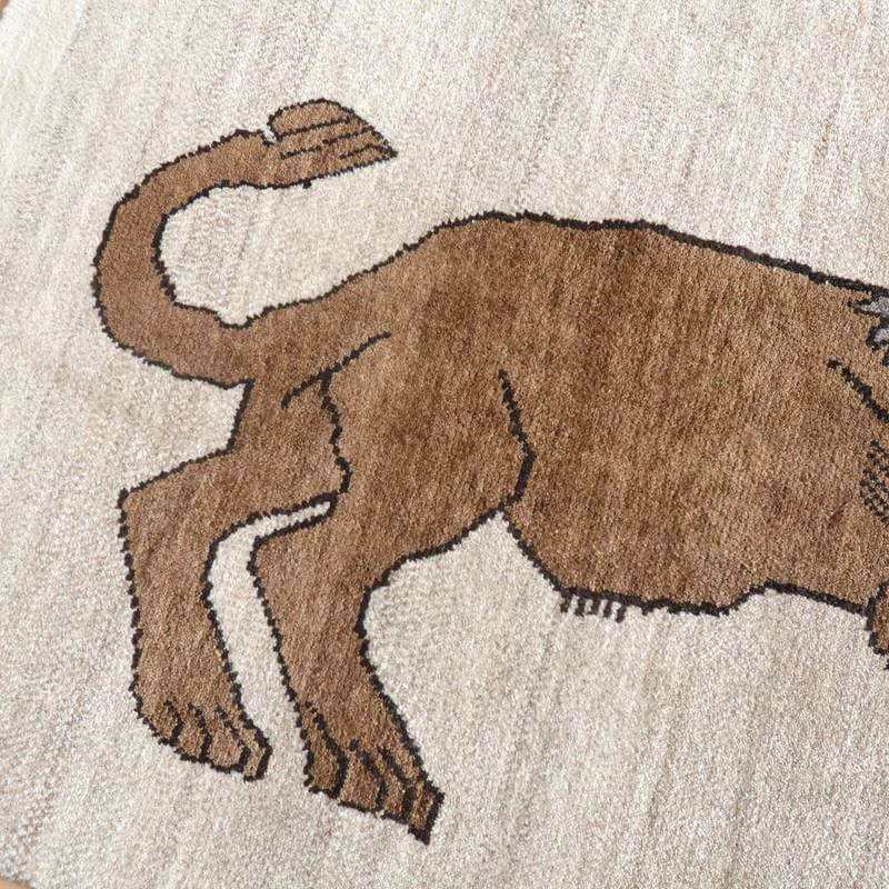 プレミアムギャッベ/ホシナマイ(カシュクリ) 122×78cm(HS-10909)