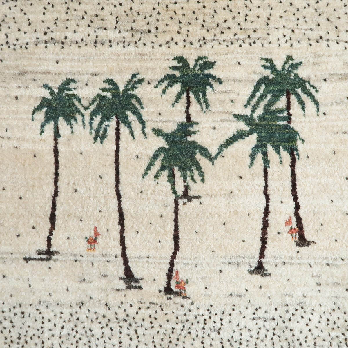 プレミアムギャッベ/ホシナマイ(カシュクリ) 105×72cm(HS-11160)