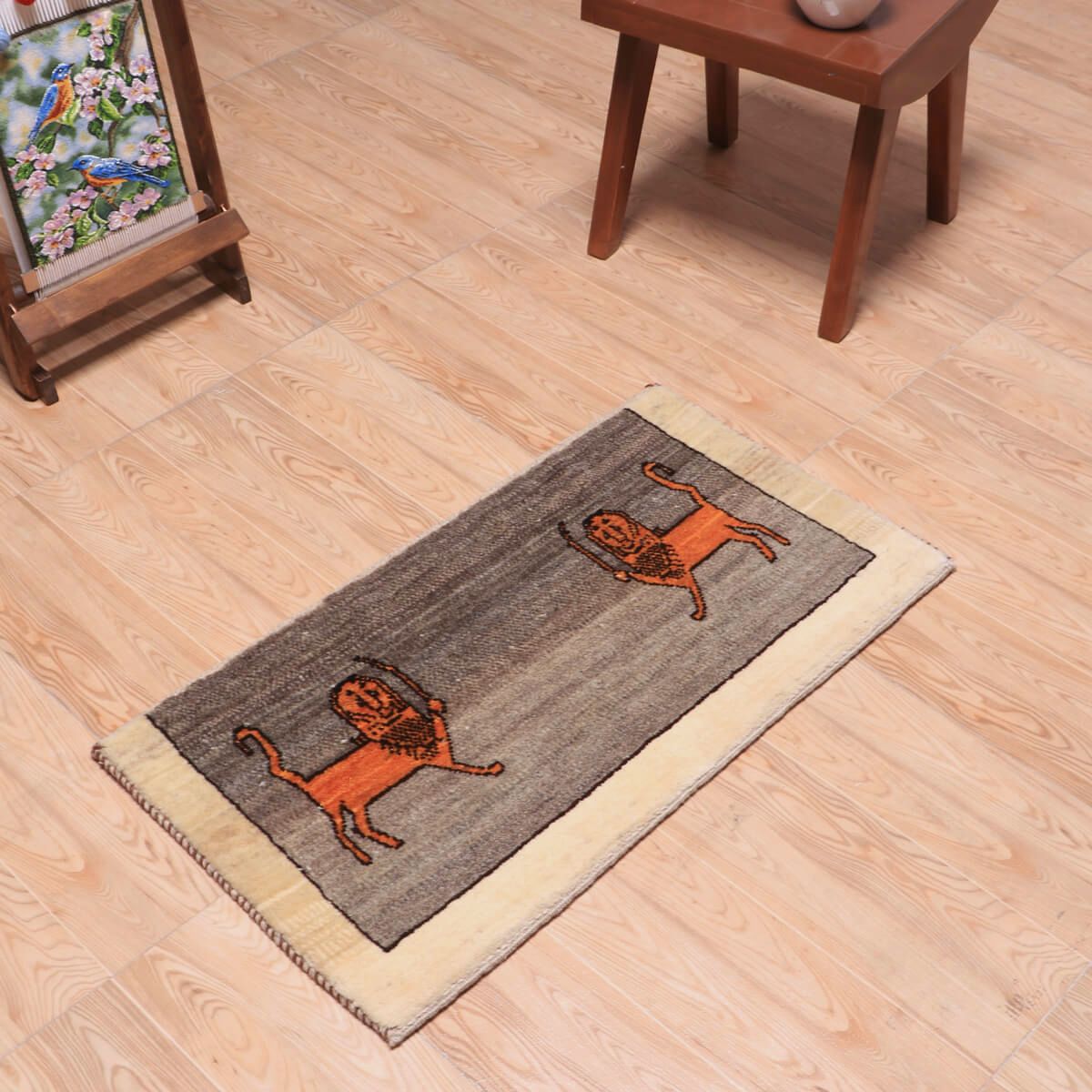 ギャッベ(ギャベ)カシュクリ 129×80cm(HS-70102)