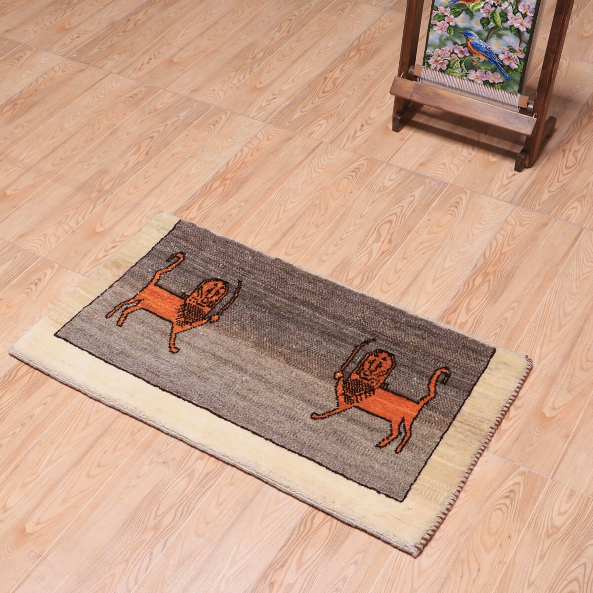 ギャッベ(ギャベ)カシュクリ 129×80cm(HS-70102)