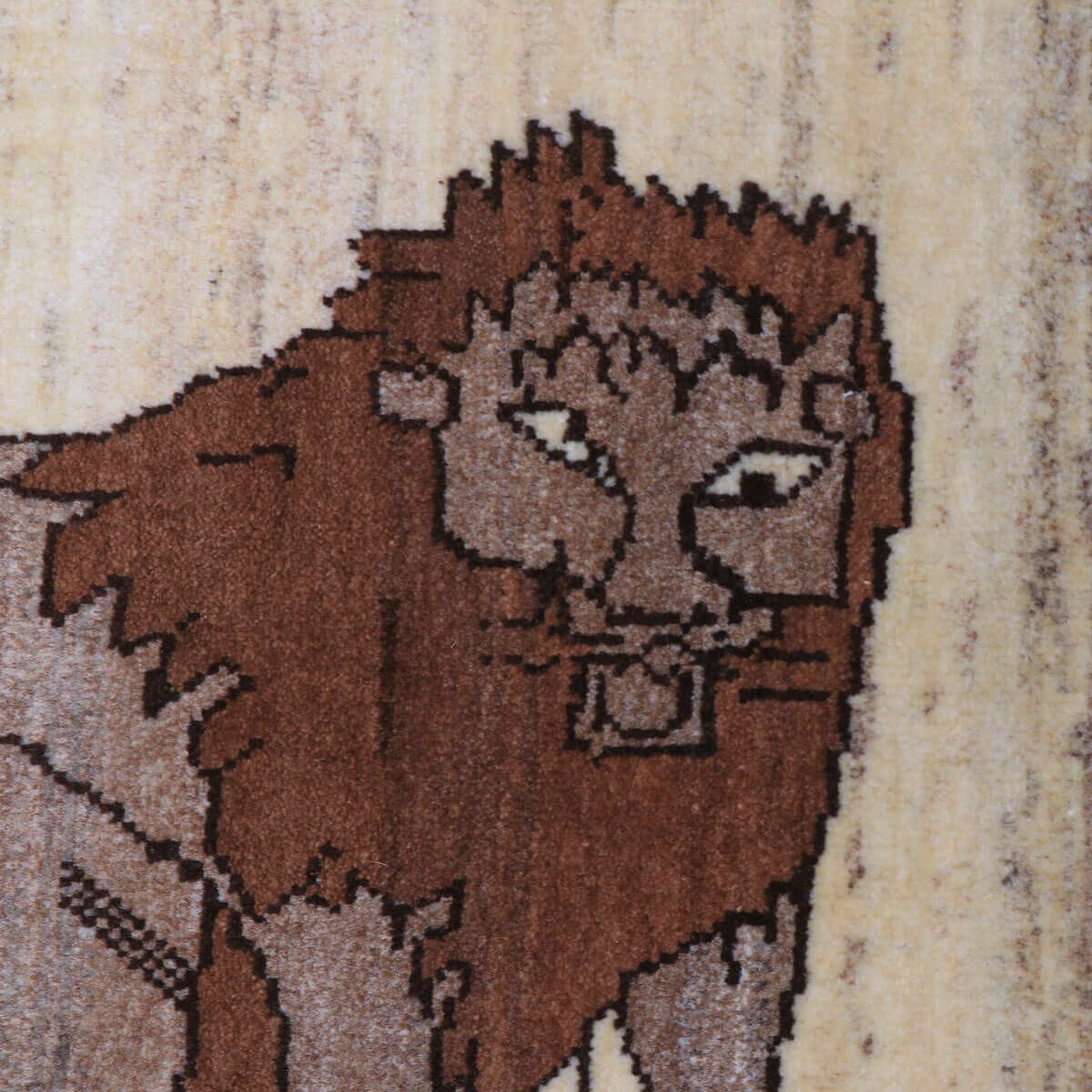 ギャッベ(ギャベ)ルリバフ 120×78cm(HS-70127)