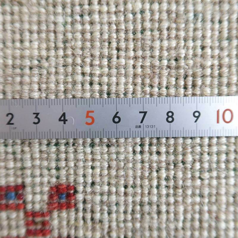 プレミアムギャッベ/ホシナマイ(カシュクリ) 123×76cm(HS-94434)