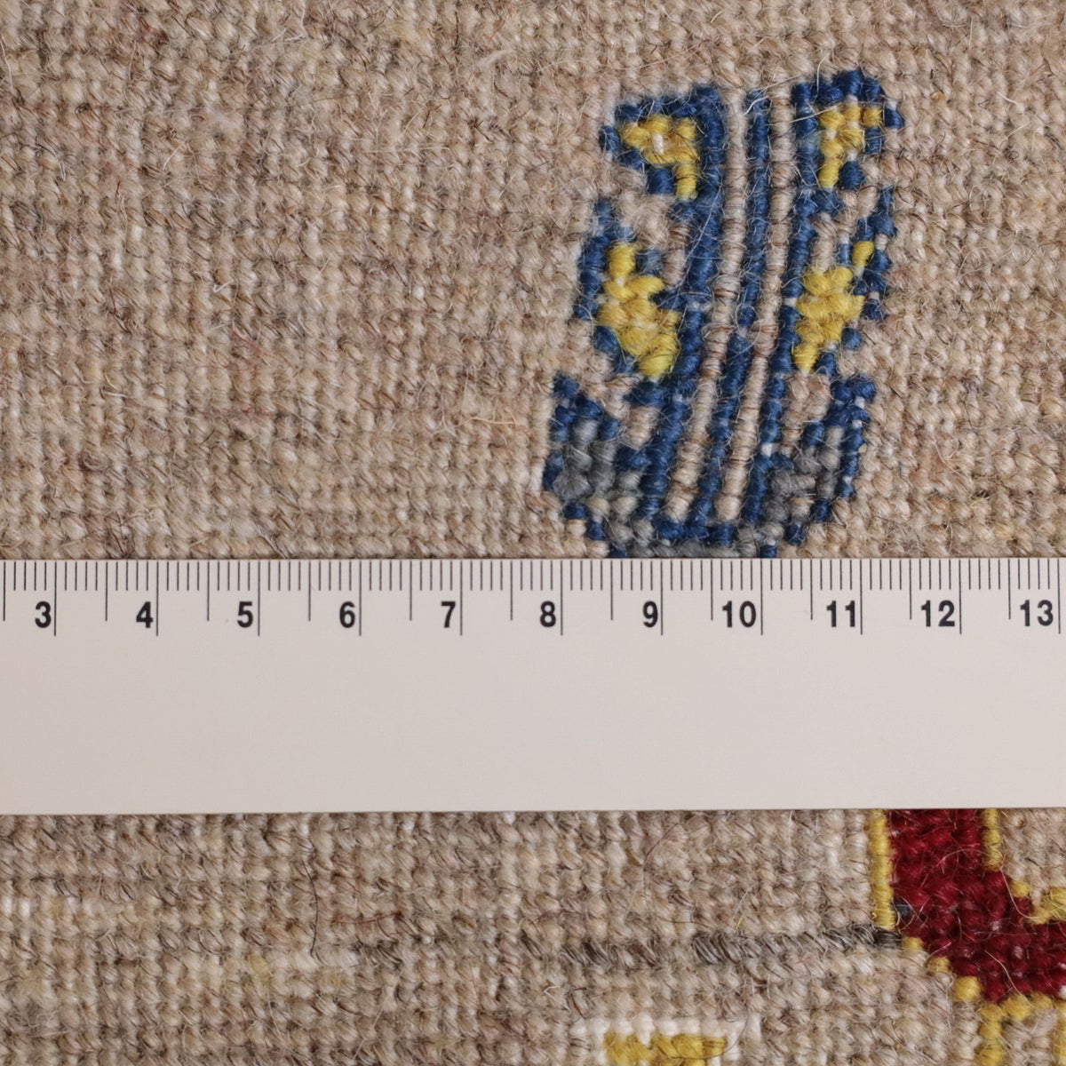 ギャッベ(ルリバフ) 65×82cm(HSS-11884)