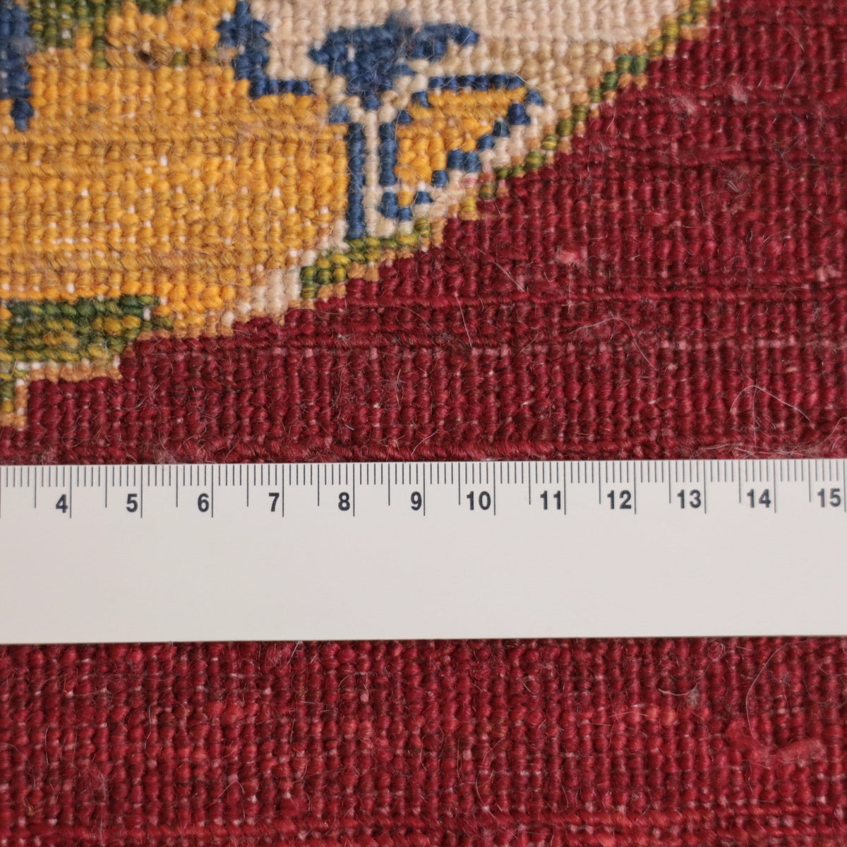 ギャッベ(ルリバフ) 57×91cm(HSS-11894)