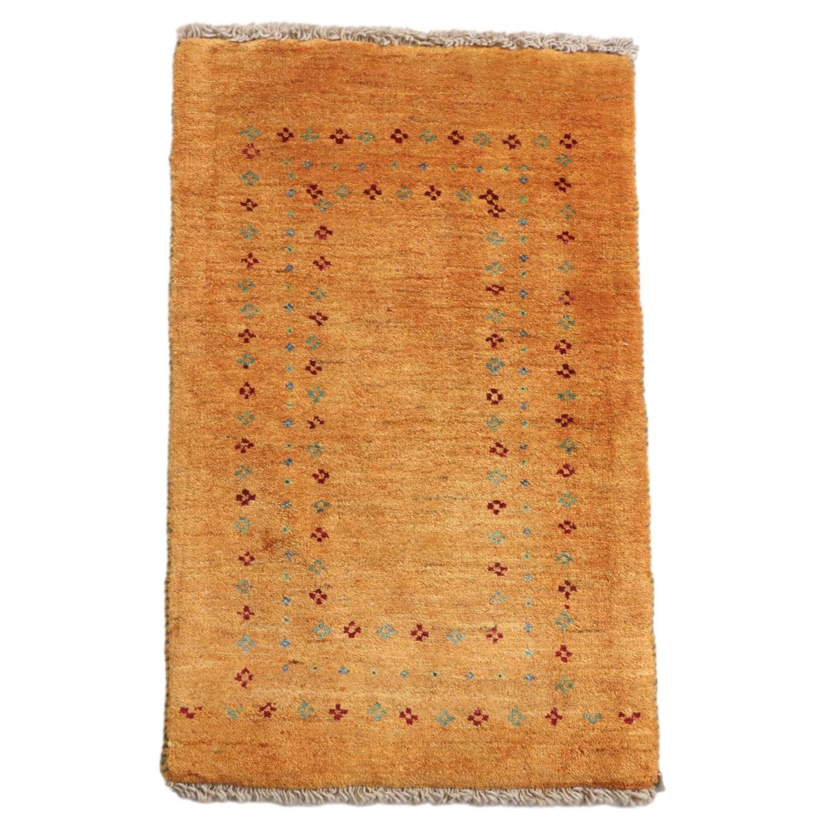 ギャッベ(ルリバフ) 85×55cm(HSS-11908)