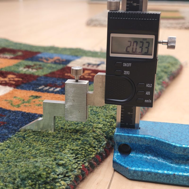 ギャッベ(ギャベ)ラティーフ 55×43cm(HSS-12970)