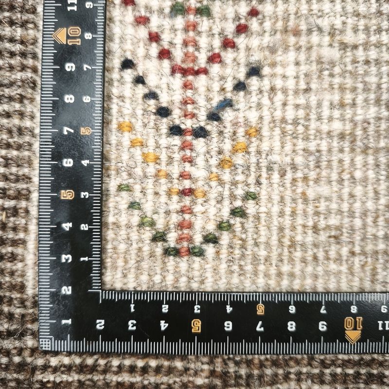 ギャッベ(ギャベ)ラティーフ 61×37cm(HSS-12973)