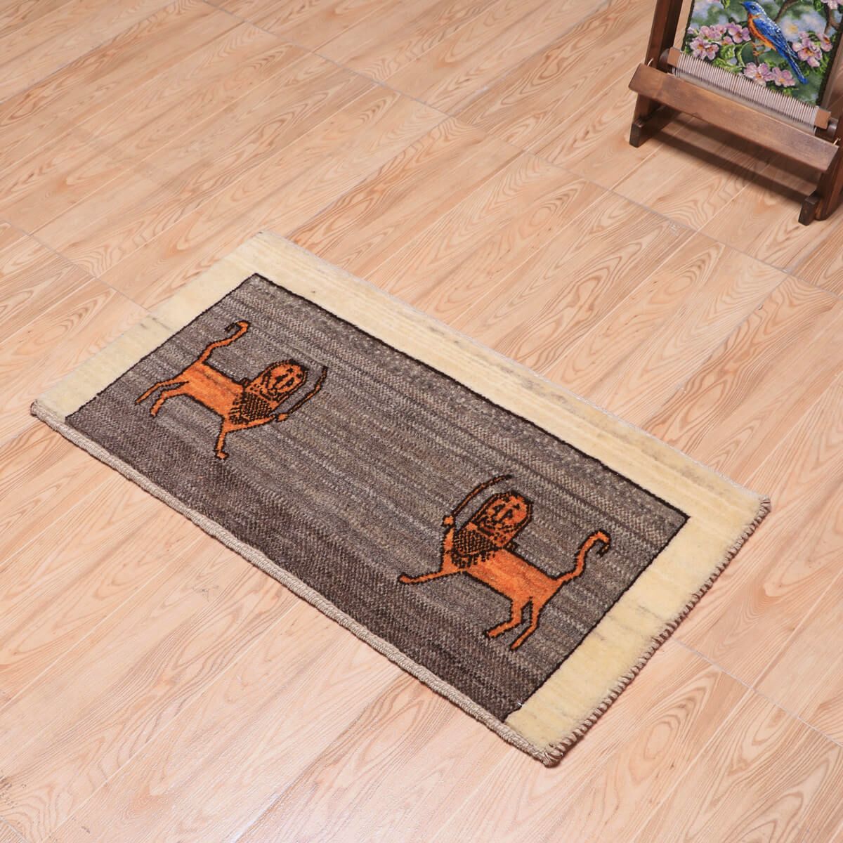 ギャッベ(ギャベ)カシュクリ 81×43cm(HSS-70095)