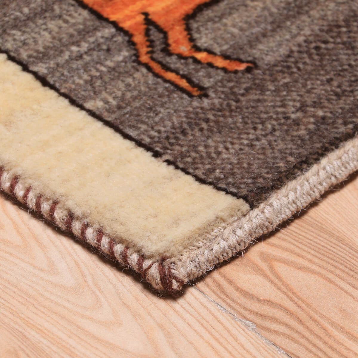 ギャッベ(ギャベ)カシュクリ 81×43cm(HSS-70095)