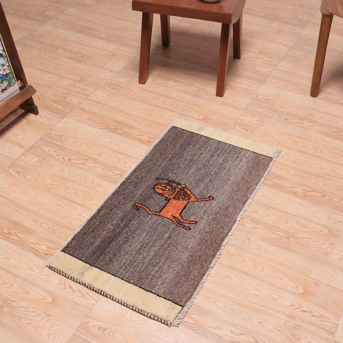 ギャッベ(ギャベ)カシュクリ 81×41cm(HSS-70096)