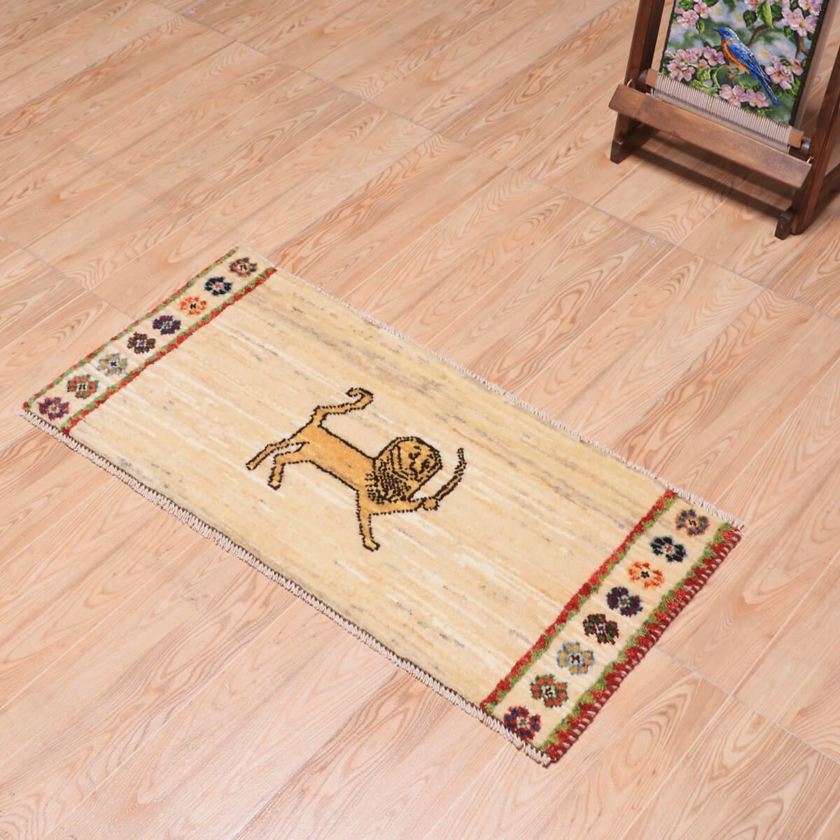 ギャッベ(ギャベ)カシュクリ 83×39cm(HSS-70097)