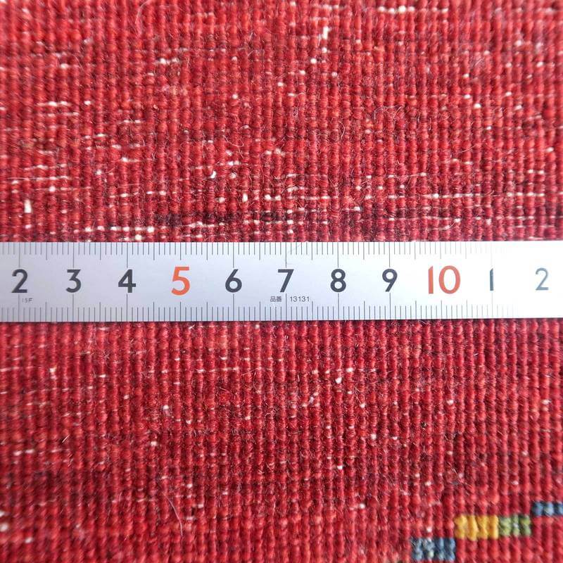 プレミアムギャッベ/ホシナマイ(ルリバフ) 88×53cm(HSS-71725)